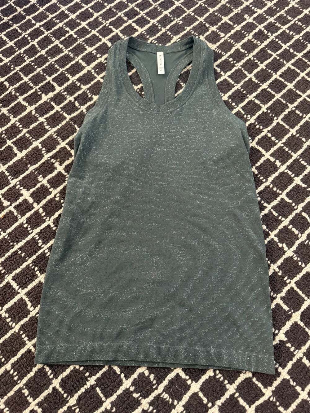 Athleta Momentum Seamless Shimmer Racerback Tank Top XS